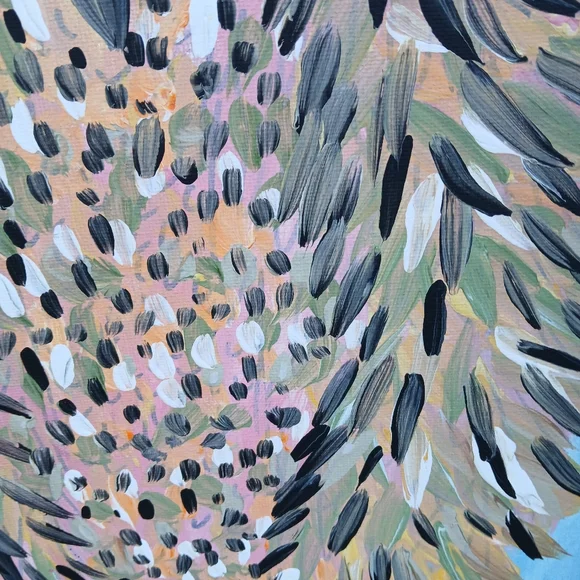 Owl In Hat Painting - Picture 7 of 13